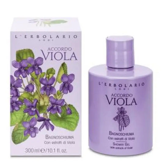 L'Erbolario Accordo Violet Bath Gel 300Ml.