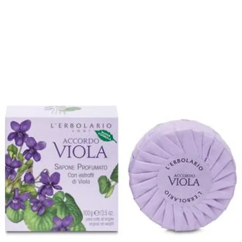 L'Erbolario Accordo Violet Soap Bar 100Gr.