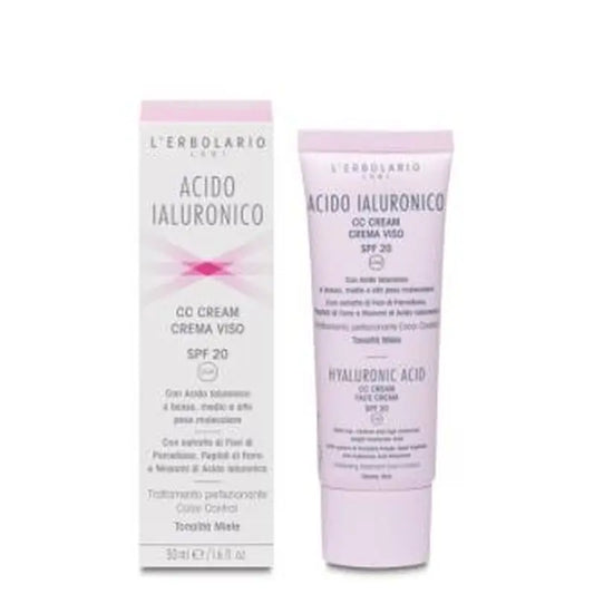 L'Erbolario Hyaluronic Acid Cc Honey Tone Cream 50Ml.