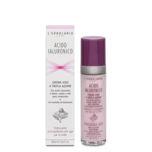 L'Erbolario Hyaluronic Acid Anti-Ageing Night Facial Cream 50Ml