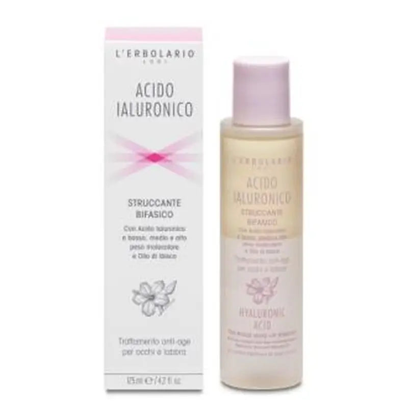 L'Erbolario Hyaluronic Acid Two-Phase Make-Up Remover 125Ml.