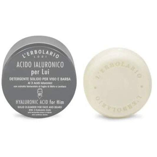 L'Erbolario Hyaluronic Acid Men's Face Solid Face Wash 60