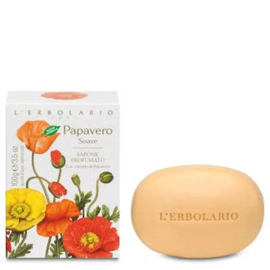 L'Erbolario Amapola Dulce Soap Bar 100Gr.