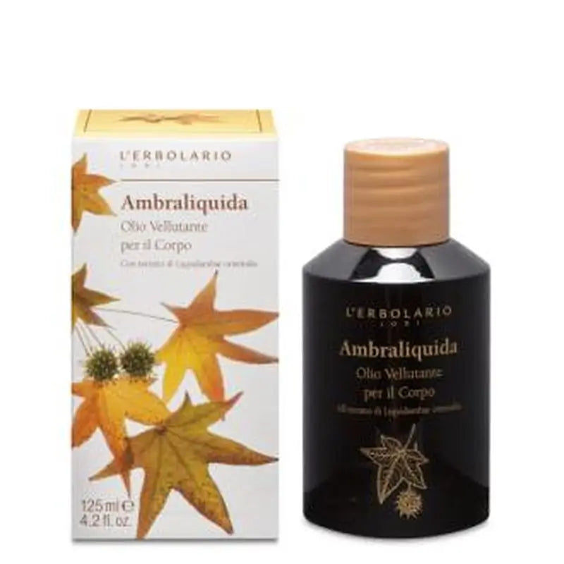 L'Erbolario Ambraliquida Silky Body Oil 125Ml.