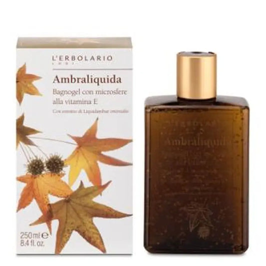 L'Erbolario Ambraliquida Bath Gel 250Ml.