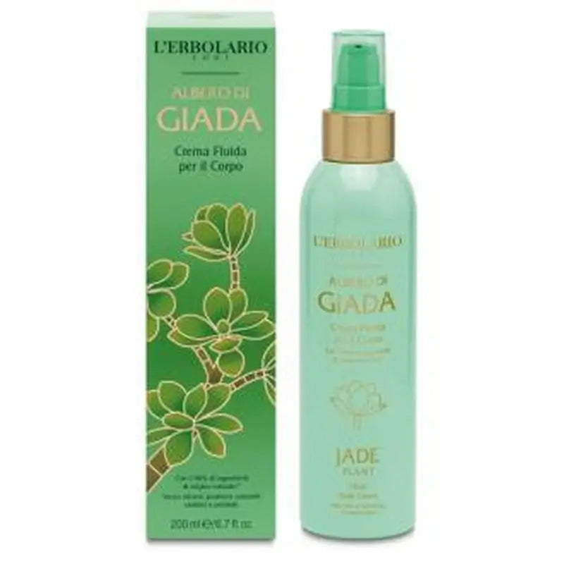 L'Erbolario Jade Tree Fluid Body Cream 200Ml.