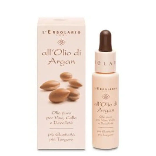 L'Erbolario Argan Oil Face Neck & Décolleté 28Ml.