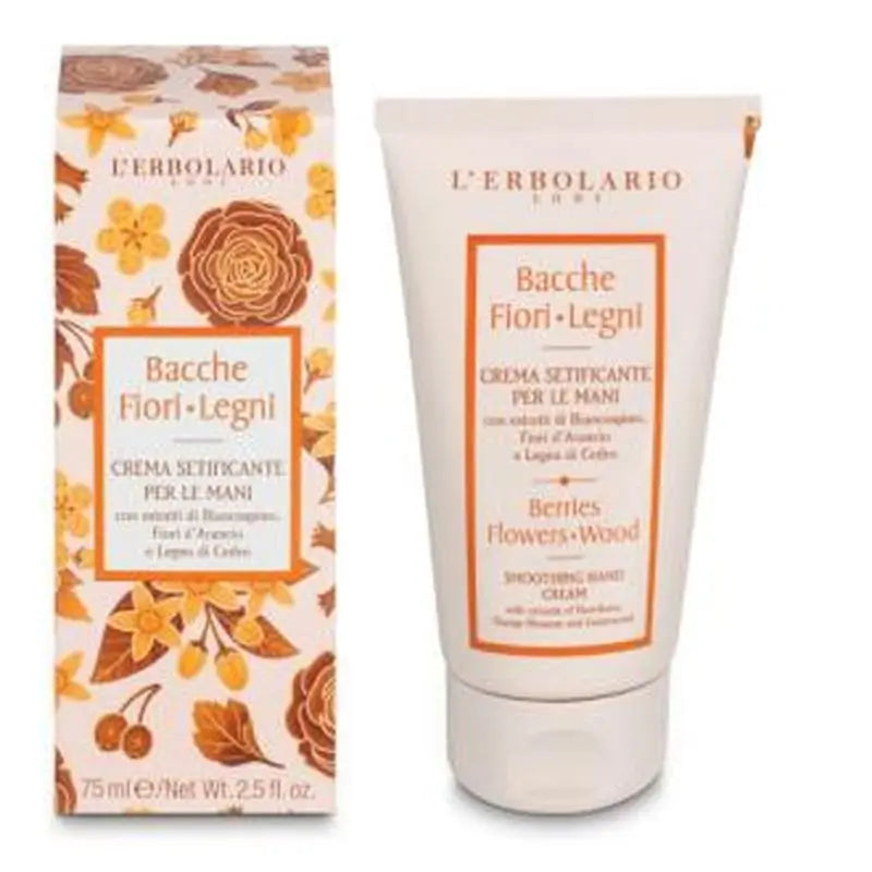 L'Erbolario Berries Flowers Smoothing Hand Cream 75Ml.
