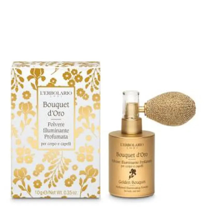 L'Erbolario Bouquet De Oro Illuminating Body Hair Powder 10G