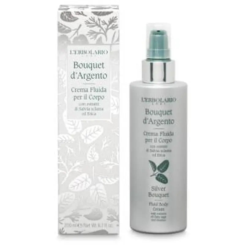 L'Erbolario Bouquet De Plata Fluid Body Cream 200Ml.