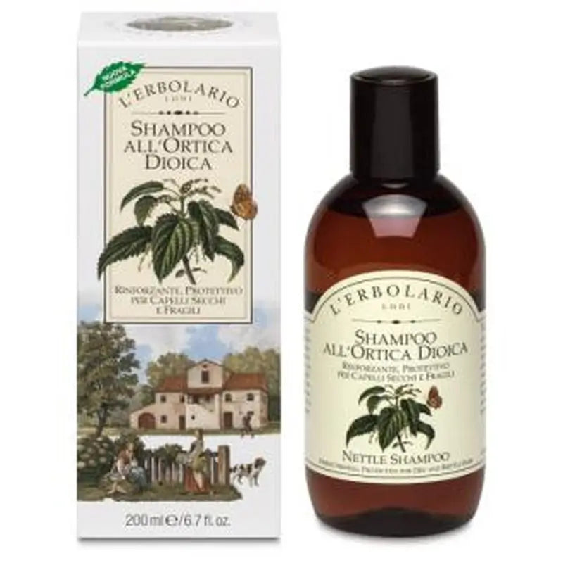 L'Erbolario Dioica Nettle Strengthening Shampoo 200Ml.