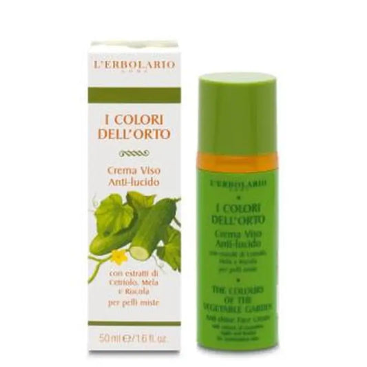 L'Erbolario Colores Del Huerto Anti Shine Face Cream 50Ml.