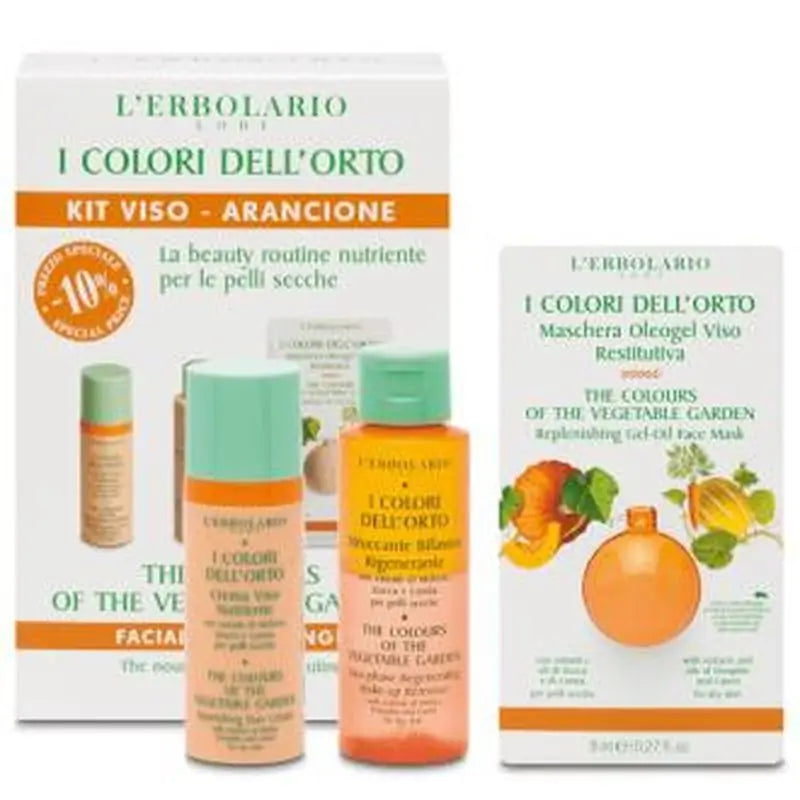 L'Erbolario Colours From The Orchard Face Cream Mask Kit