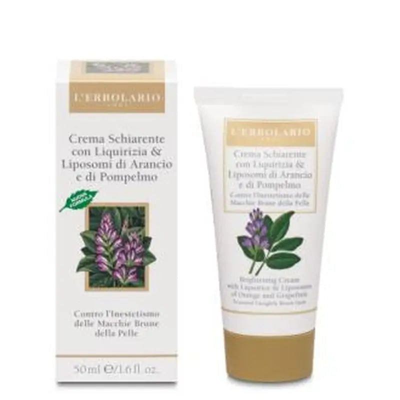 L'Erbolario Liquorice Brightening Cream 50ml.