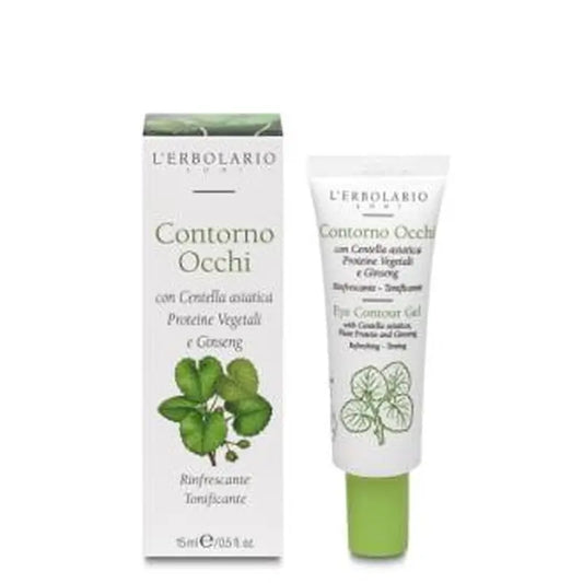 L'Erbolario Eye Contour Cream with Centella Asiatica 15Ml.