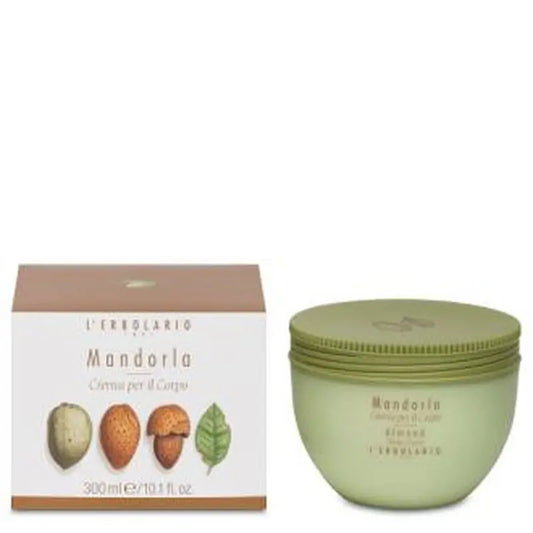 L'Erbolario Almond Body Cream 300Ml.