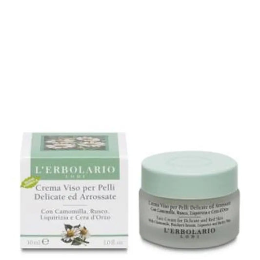 L'Erbolario Facial Cream Chamomile Delicate Skin 30Ml.