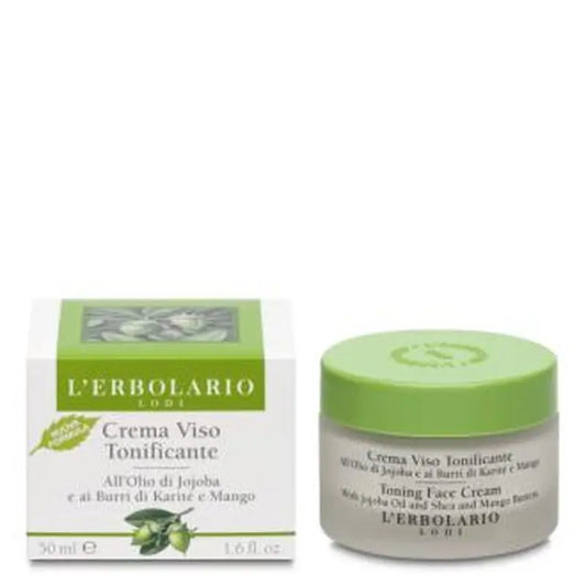 L'Erbolario Jojoba & Butter Toning Face Cream 50Ml.