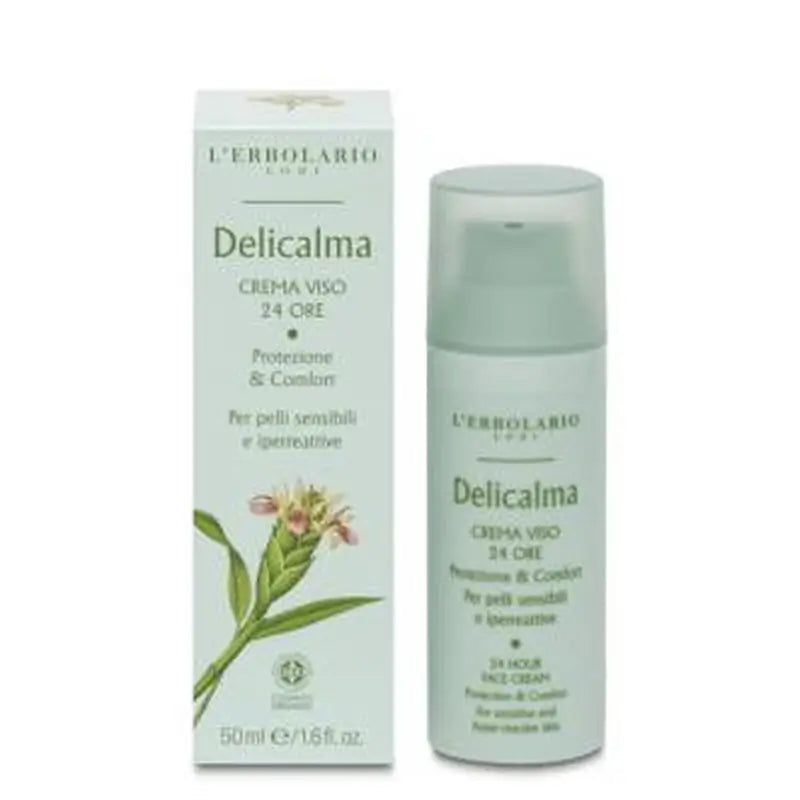 L'Erbolario Delicalma 24 Hour Cream 50Ml.