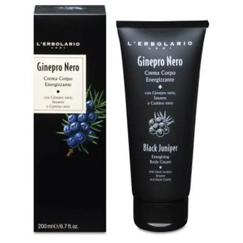 L'Erbolario Black Juniper Body Cream 200Ml.