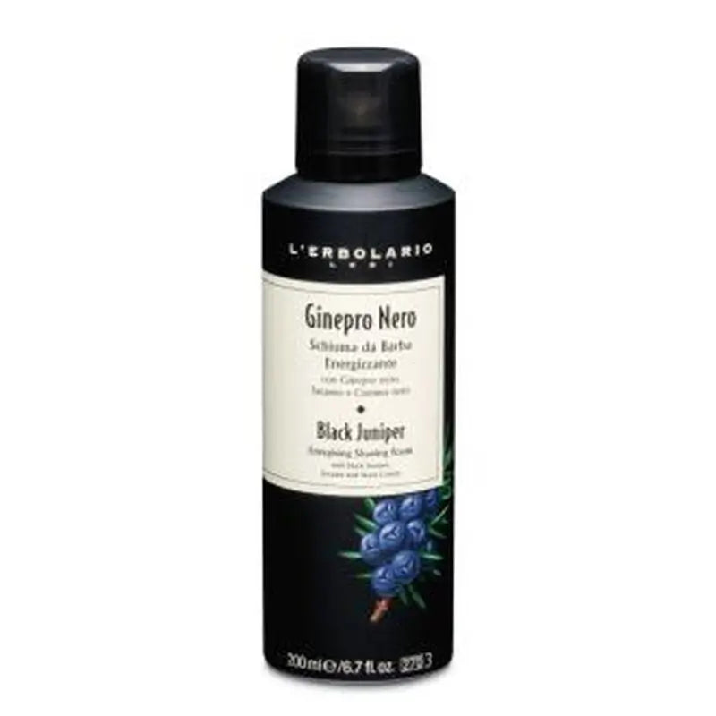 L'Erbolario Black Juniper Beard Mousse 200Ml.
