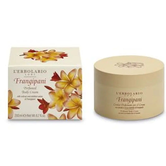 L'Erbolario Frangipani Perfumed Body Cream 200Ml.