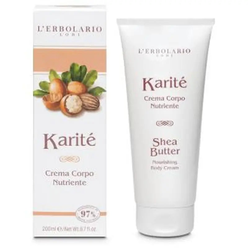 L'Erbolario Karite Nourishing Body Cream 200Ml.