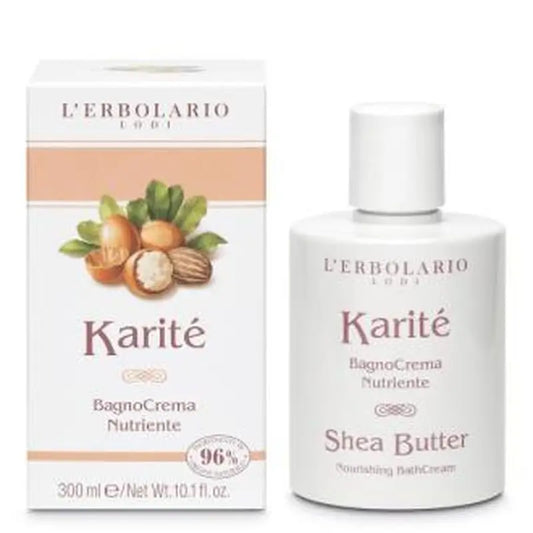 L'Erbolario Karite Gel Nourishing Bath Cream 300Ml.
