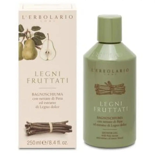 L'Erbolario Woody Fruity Bath Gel 250Ml.