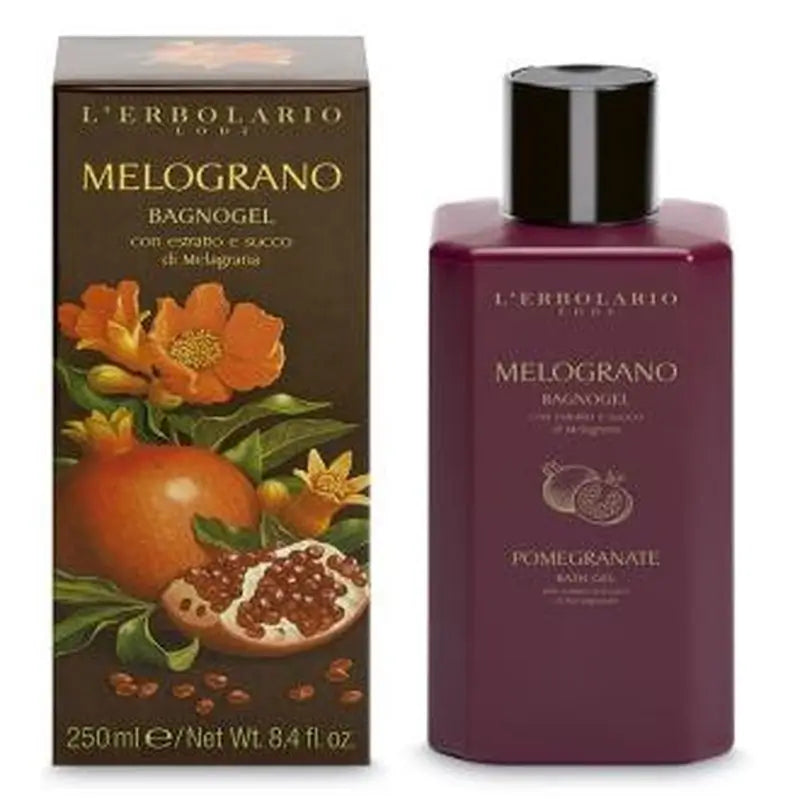 L'Erbolario Melograno Bath Gel 250Ml.