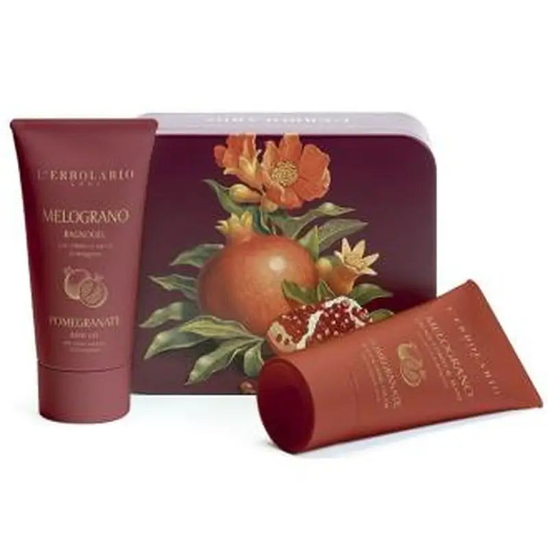 L'Erbolario Melograno Precious Moments Gel 75Ml+Cream Corp