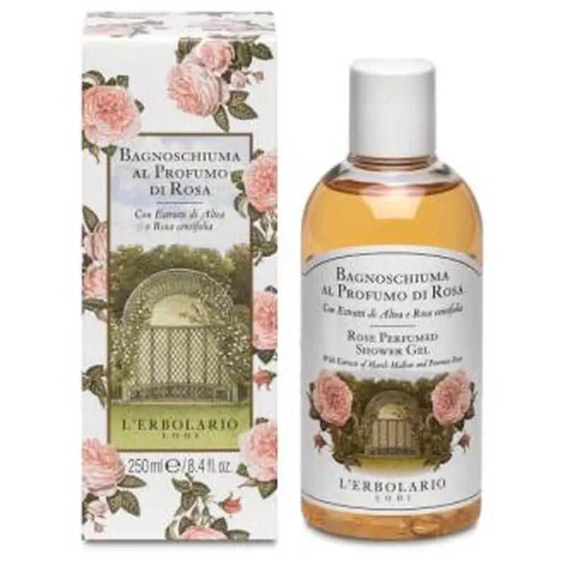 L'Erbolario Rose Bath Gel 250Ml.