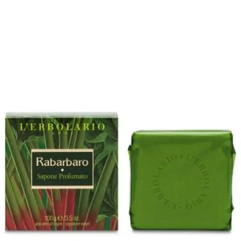 L'Erbolario Rhubarb Perfumed Soap Bar 100Gr.