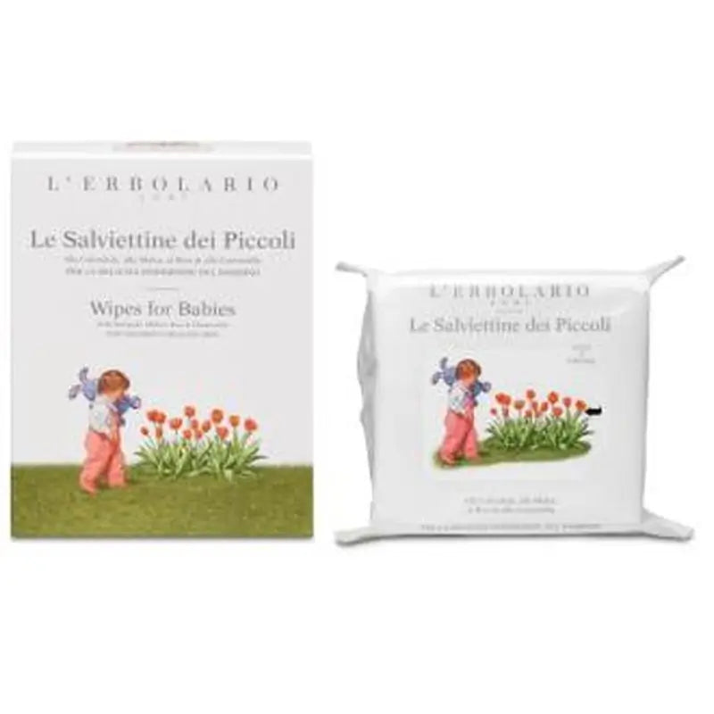 L'Erbolario Children's Wipes 20Pcs.