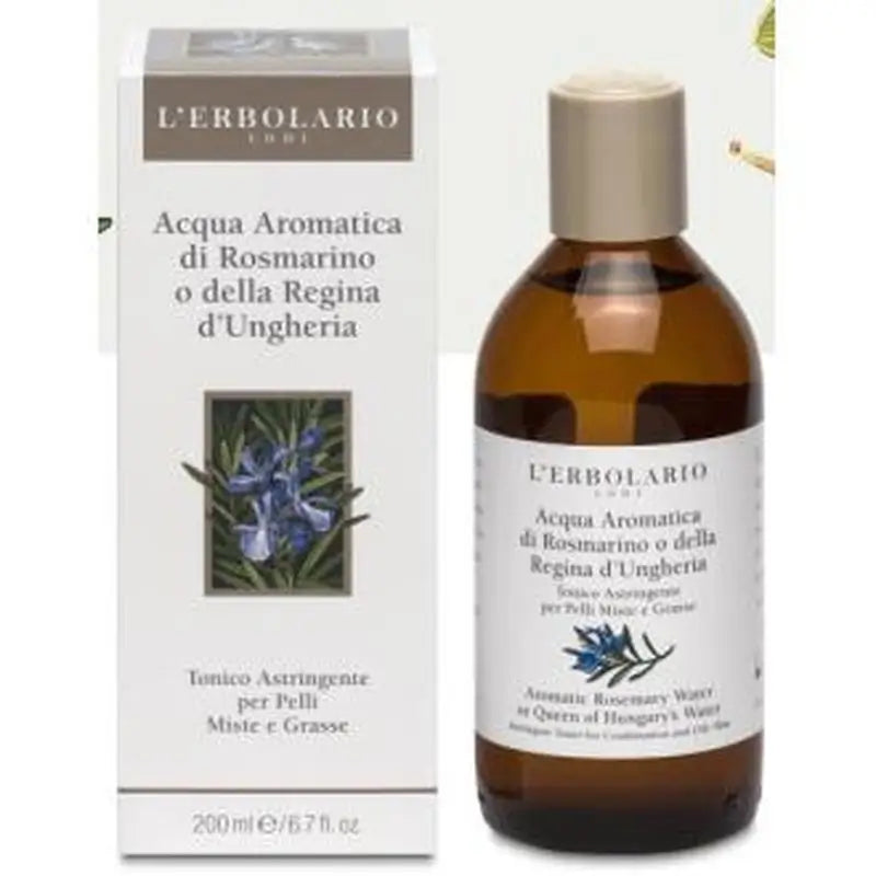 L'Erbolario Rosemary Queen Of Orange Aromatic Water Tonic 200Ml