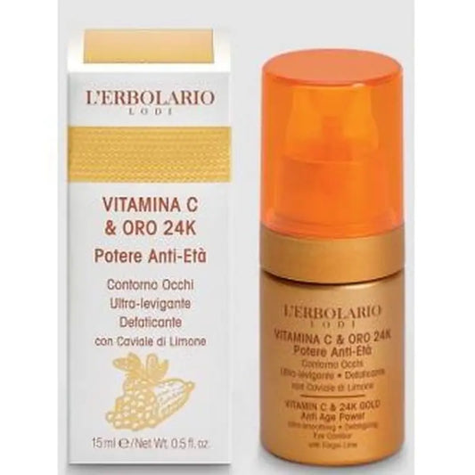 L'Erbolario Vitamin C Gold Eye Contour 15Ml.