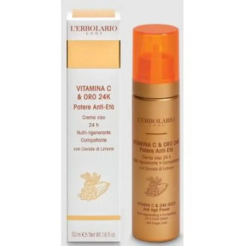 L'Erbolario Vitamin C Gold Anti-Aging Cream 50Ml.