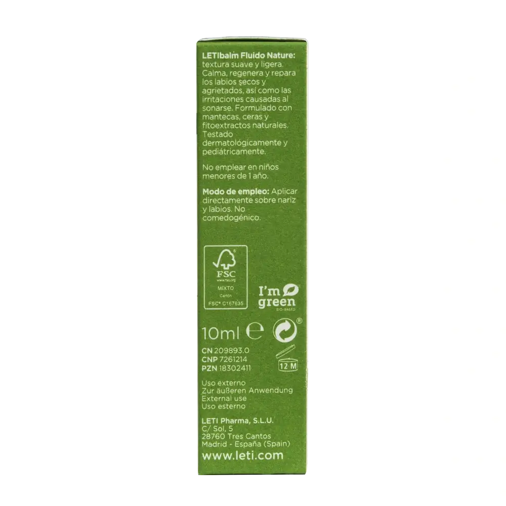 Letibalm Fluide Nature, 10 ml