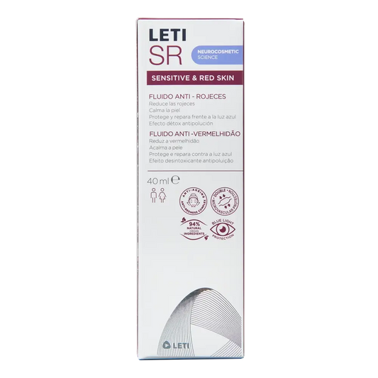 Leti SR Fluide anti-rougeurs, 40 ml