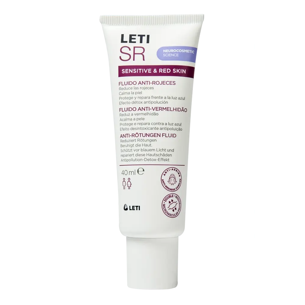 Leti SR Fluide anti-rougeurs, 40 ml