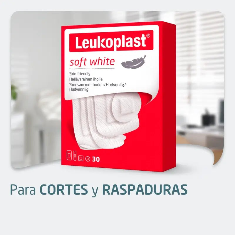 Leukoplast Soft White, assortiment de 20 pièces