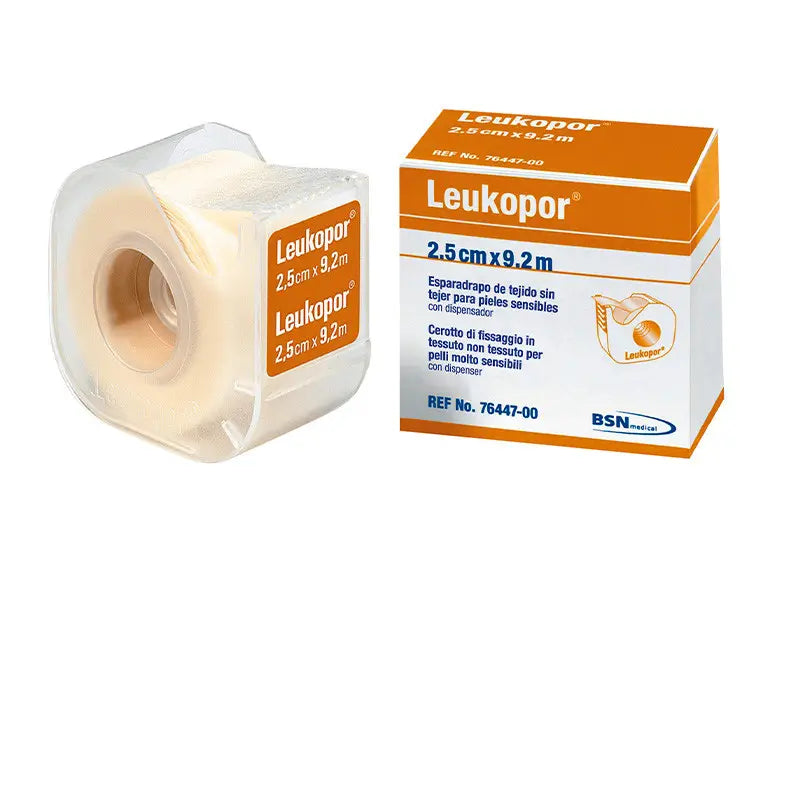 Leukoplast Leukopor Dispenser, 2,5 Cm X 9,2 M