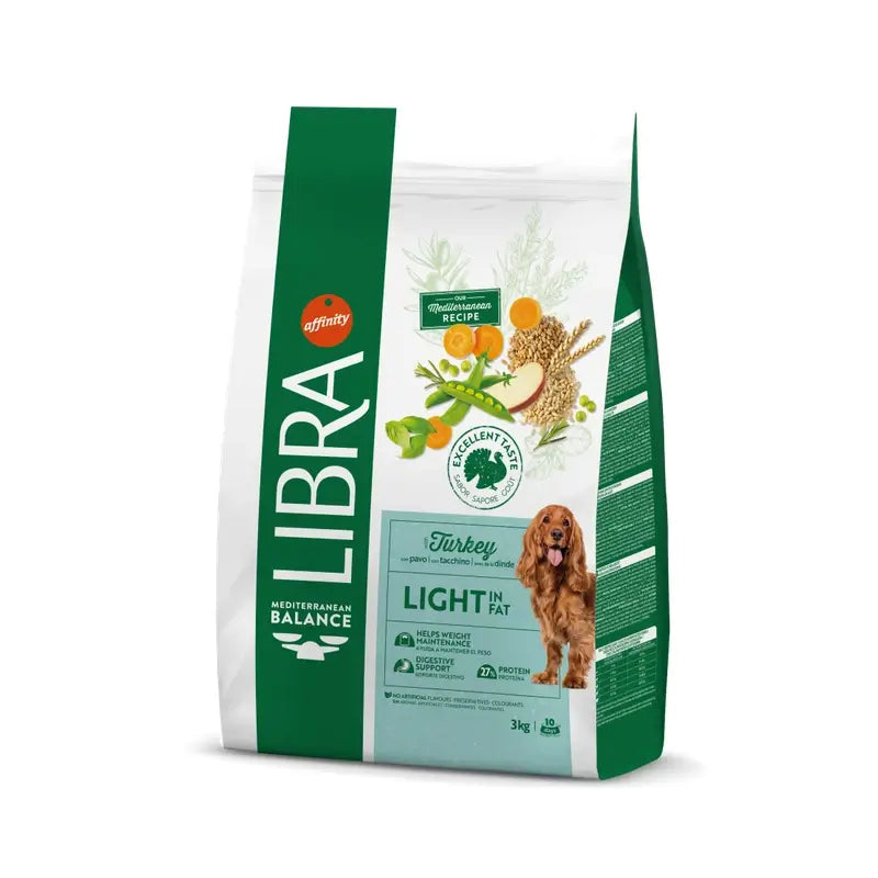Libra Canine Adult Light 3Kg, nourriture pour chiens