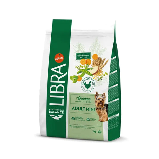 Libra Canine Adult Mini Chicken 3kg, nourriture pour chiens