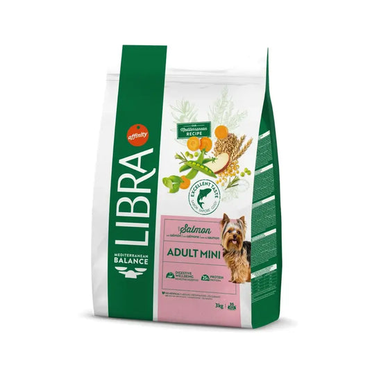 Libra Canine Adult Mini Salmon 3kg, nourriture pour chiens