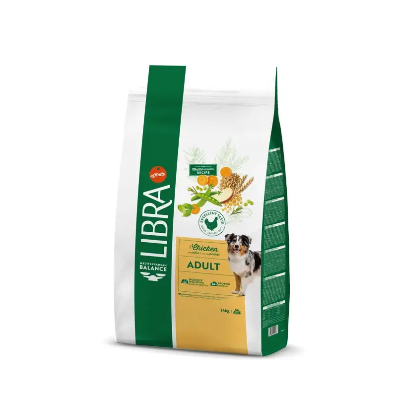 Libra Canine Adult Chicken, 14 kg, nourriture pour chiens