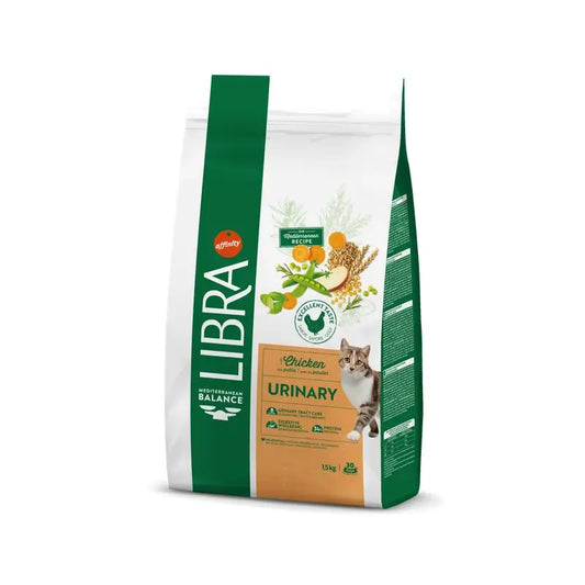 Libra Feline Adult Urinary 1,5Kg, nourriture pour chats