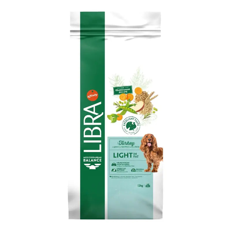 Aliment pour chiens « Libra », au saumon et à la truite, gamme Premium, 12 kg