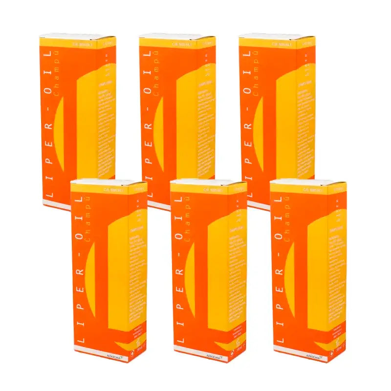 Lipar-Oil, paquet de 6 x 200 ml