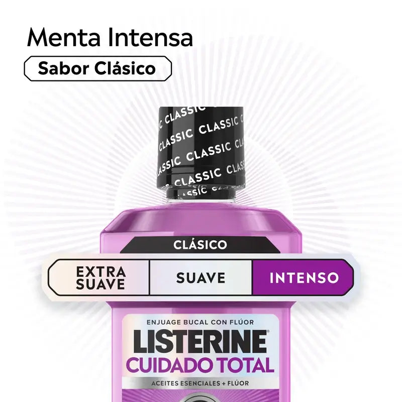 Listerine Total Care Bain de bouche à la menthe, 250 ml
